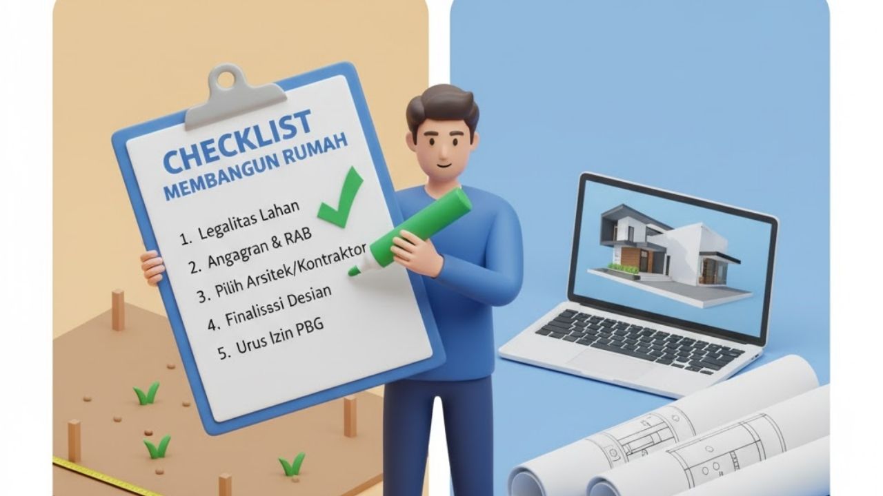 checklist membangun rumah