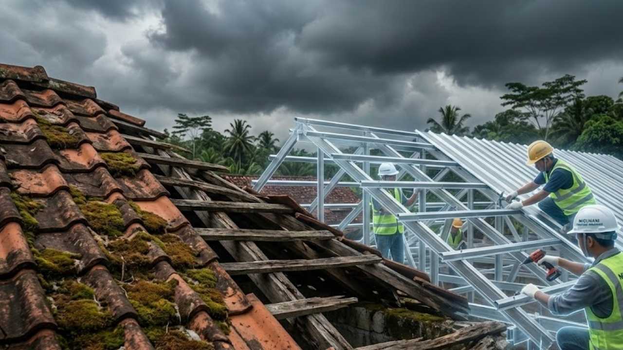renovasi atap rumah