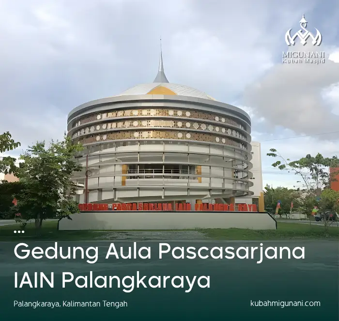 kubah-gedung-aula-pascasarjana-iain-palangkaraya